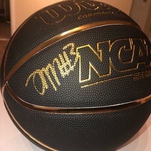 TYRESE MAXEY AUTOGRAPHED FULL SIZE BASKETBALL COA